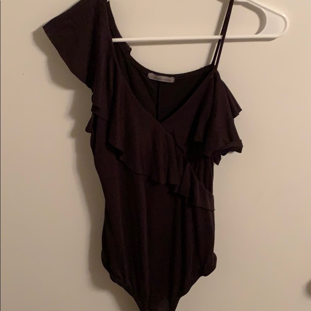 Charlotte Russe Black Bodysuit